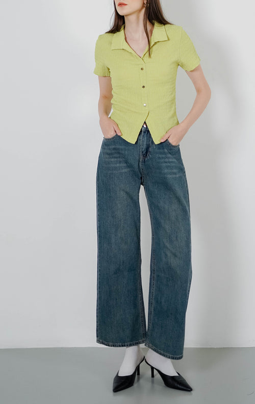 Julia Top Lime