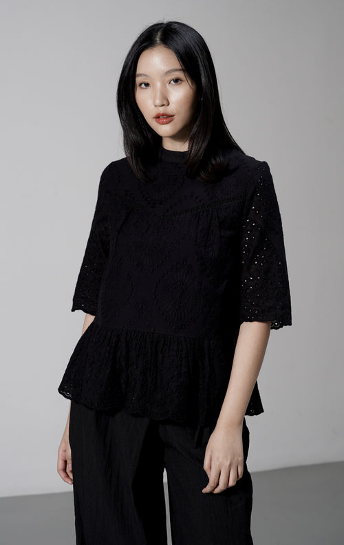 Breanna Top Black