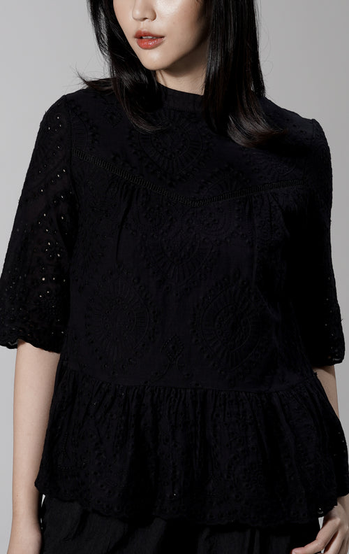 Breanna Top Black