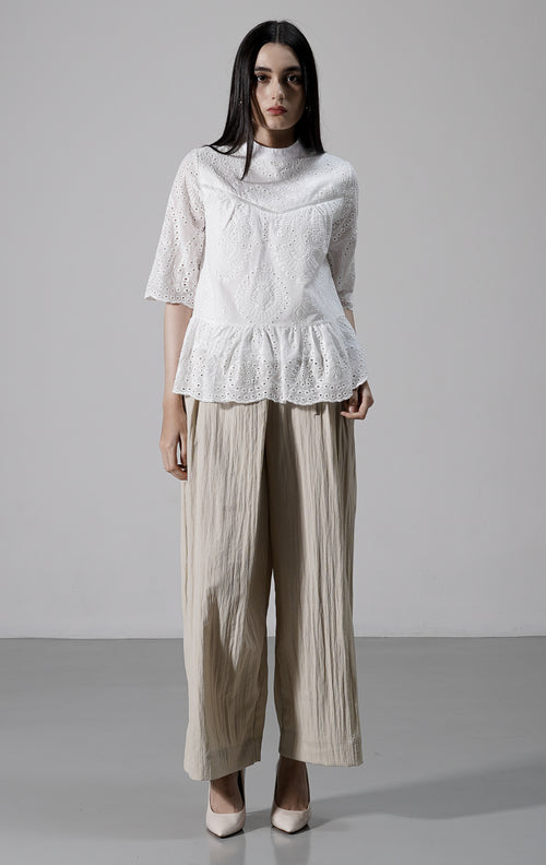 Breanna Top White