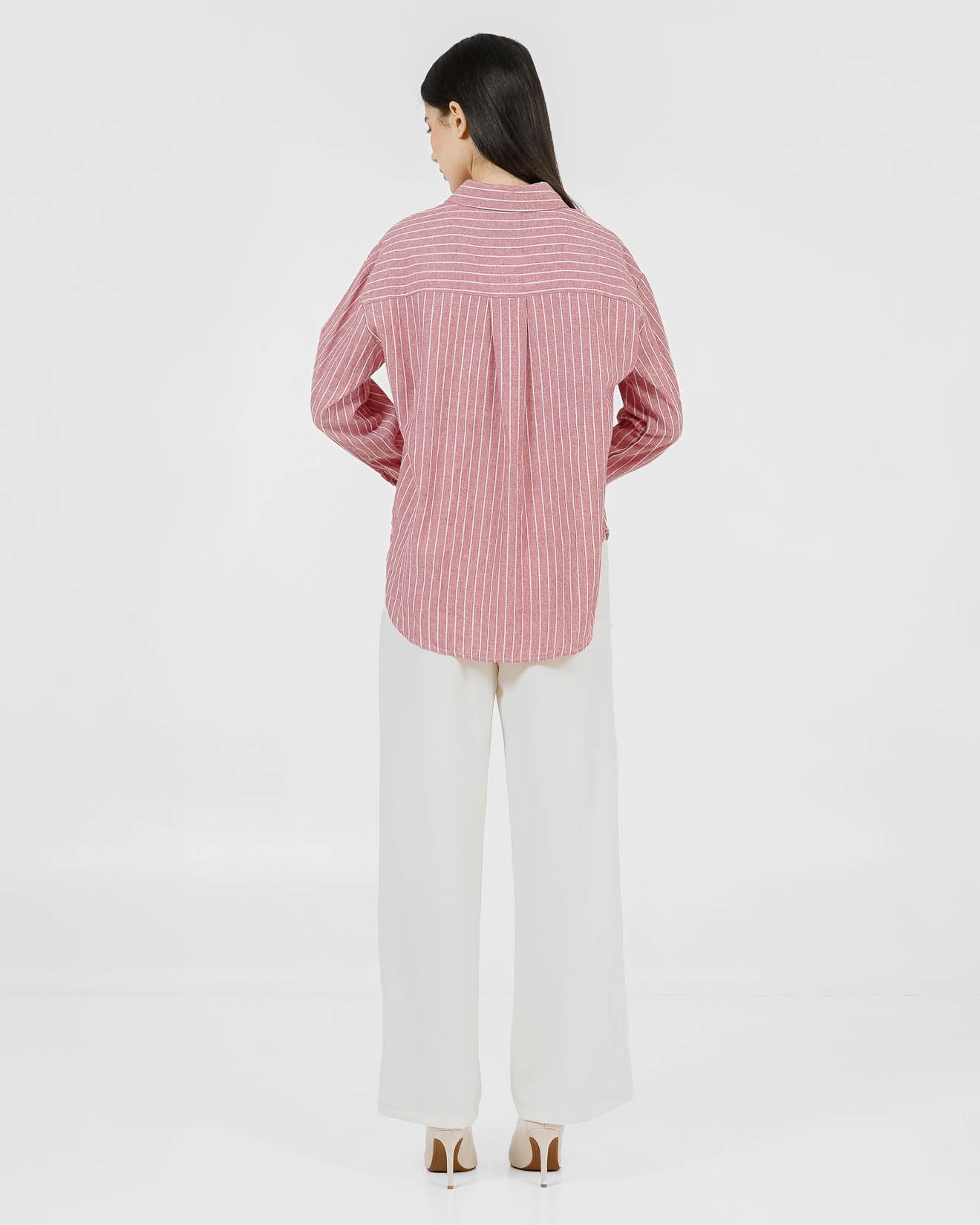 Maisie Shirt Red Striped