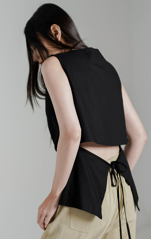 Alessia Vest Black
