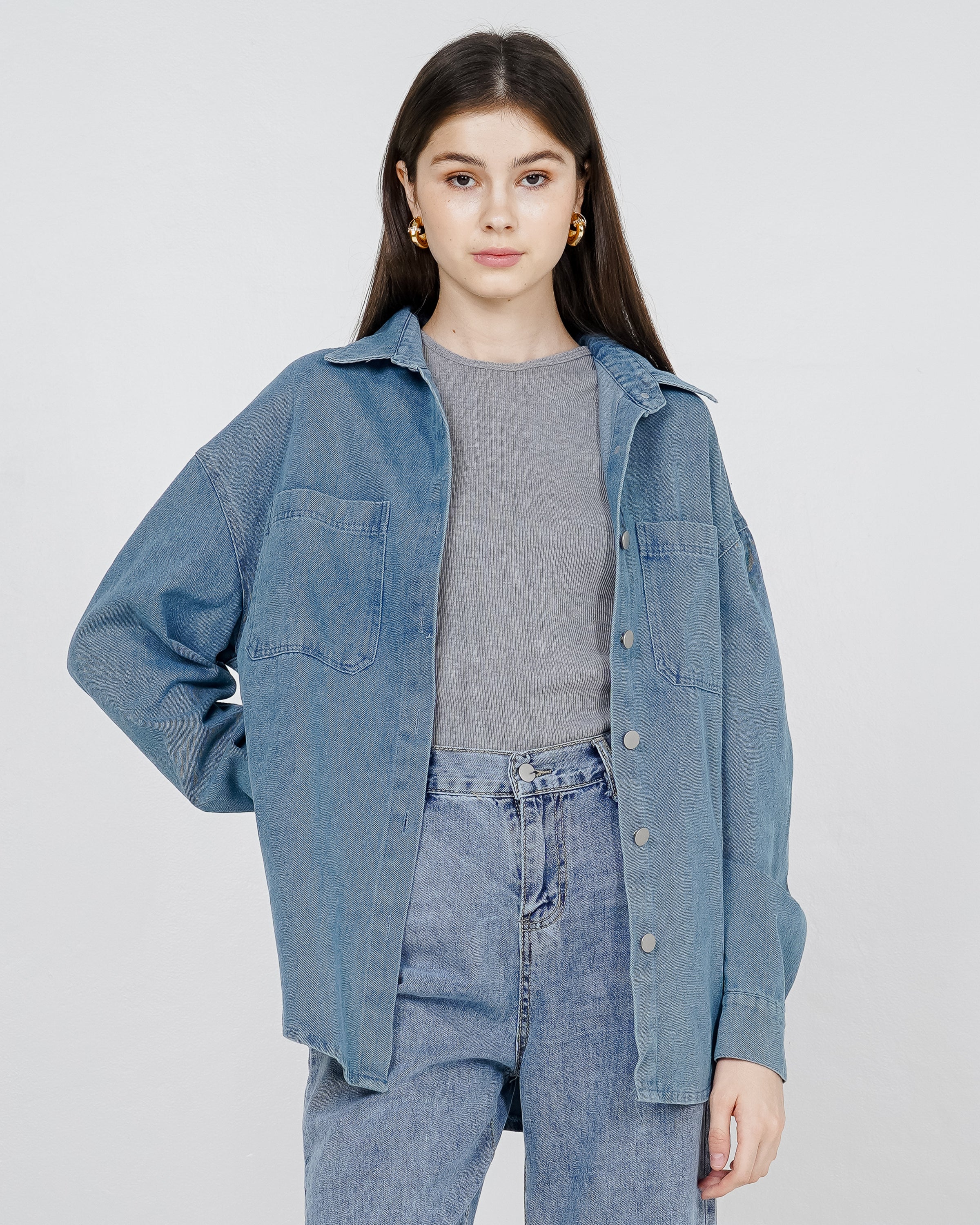 Odellia Top Denim