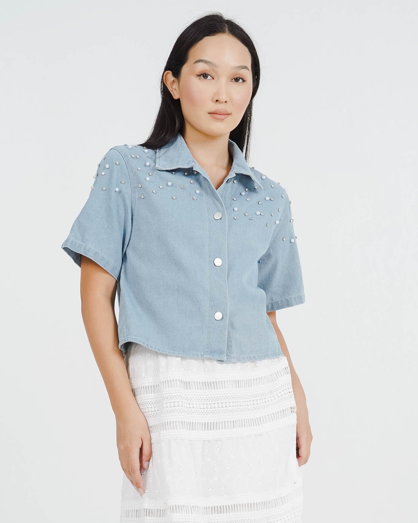 Berliana Top Denim