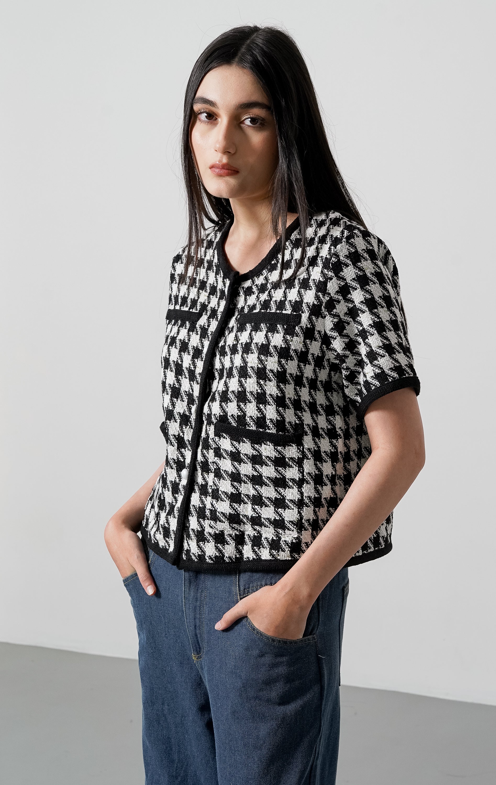 Giorgiana Top Black
