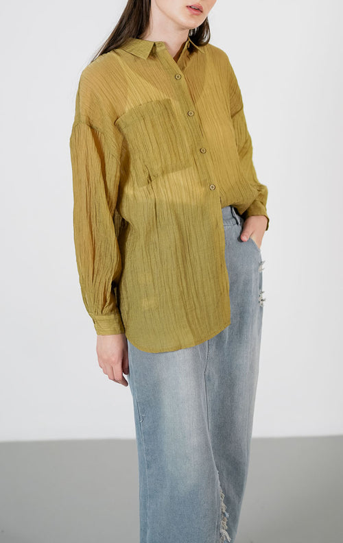 Bella Shirt Brown