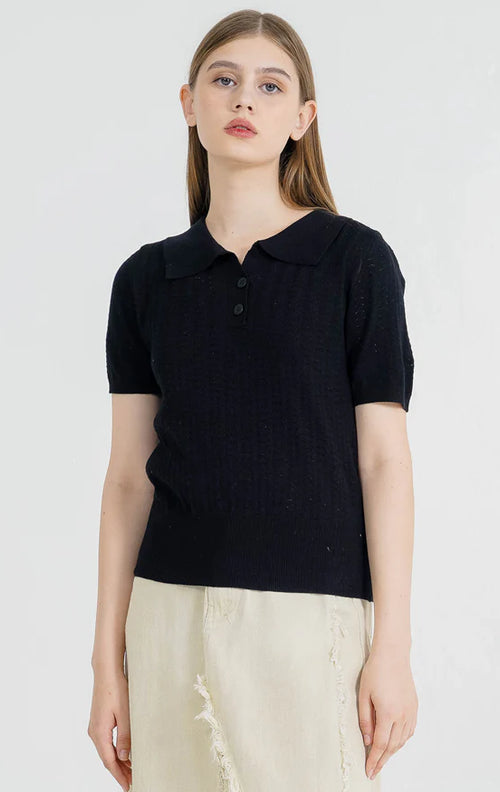 Verla Top Black