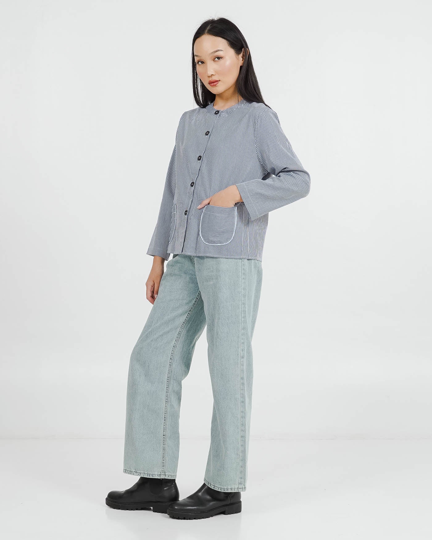 Calliope Outer Navy Striped