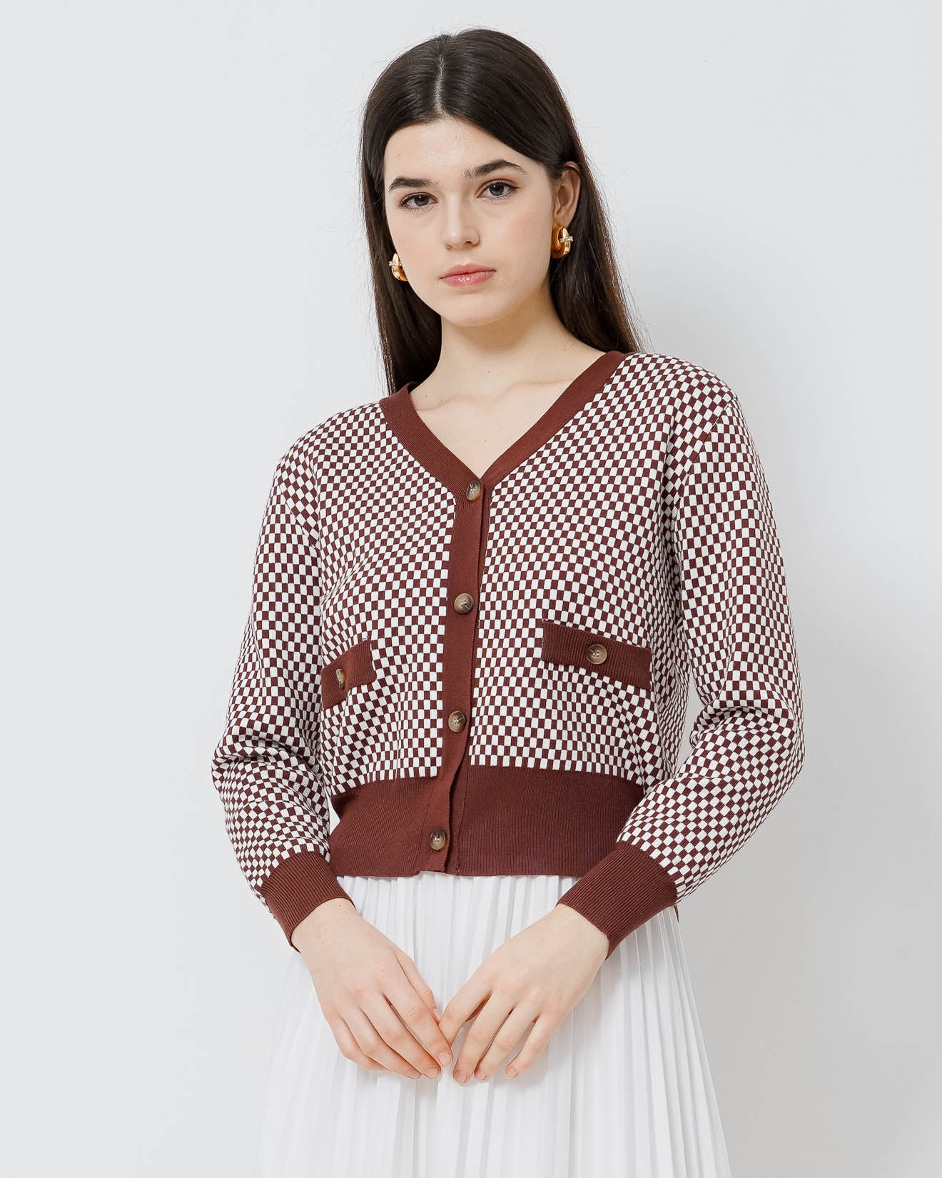 Esmeralda Top Brown