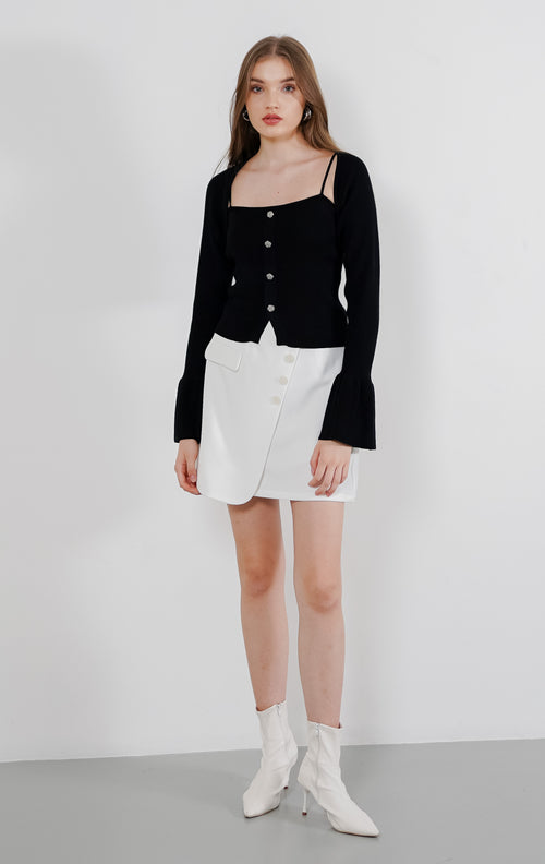 Amanda Knit Cardigan Black