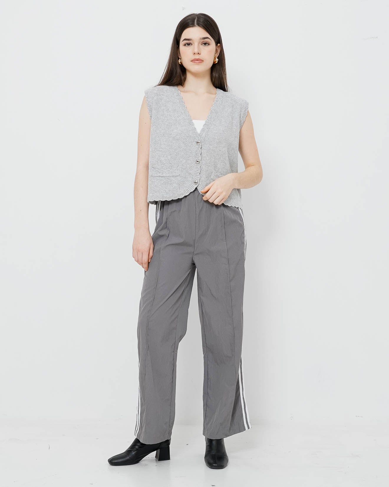 Joanne Top Grey