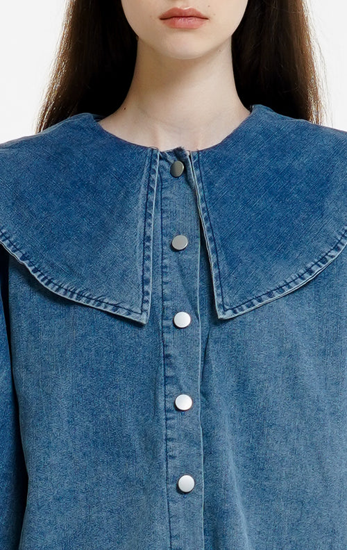 Madelyn Top - Denim