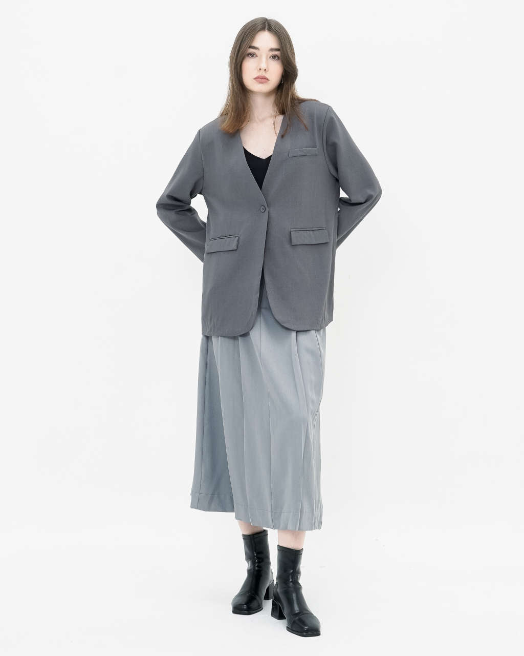 Loxley Top Grey