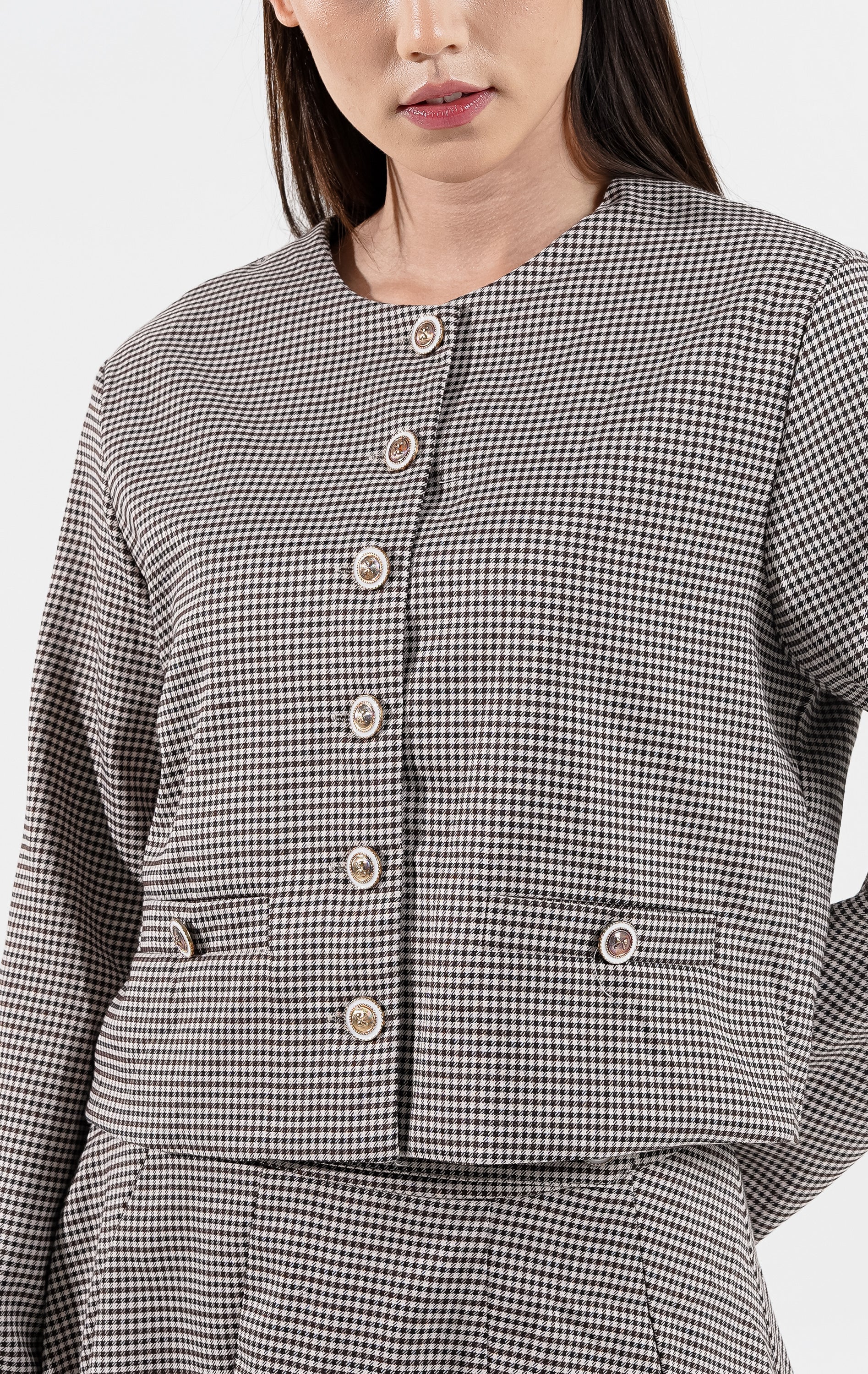 Eugenie Top  Brown