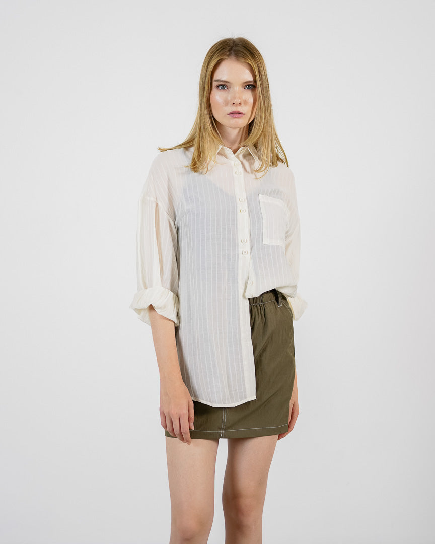 Danika Shirt Ivory Striped