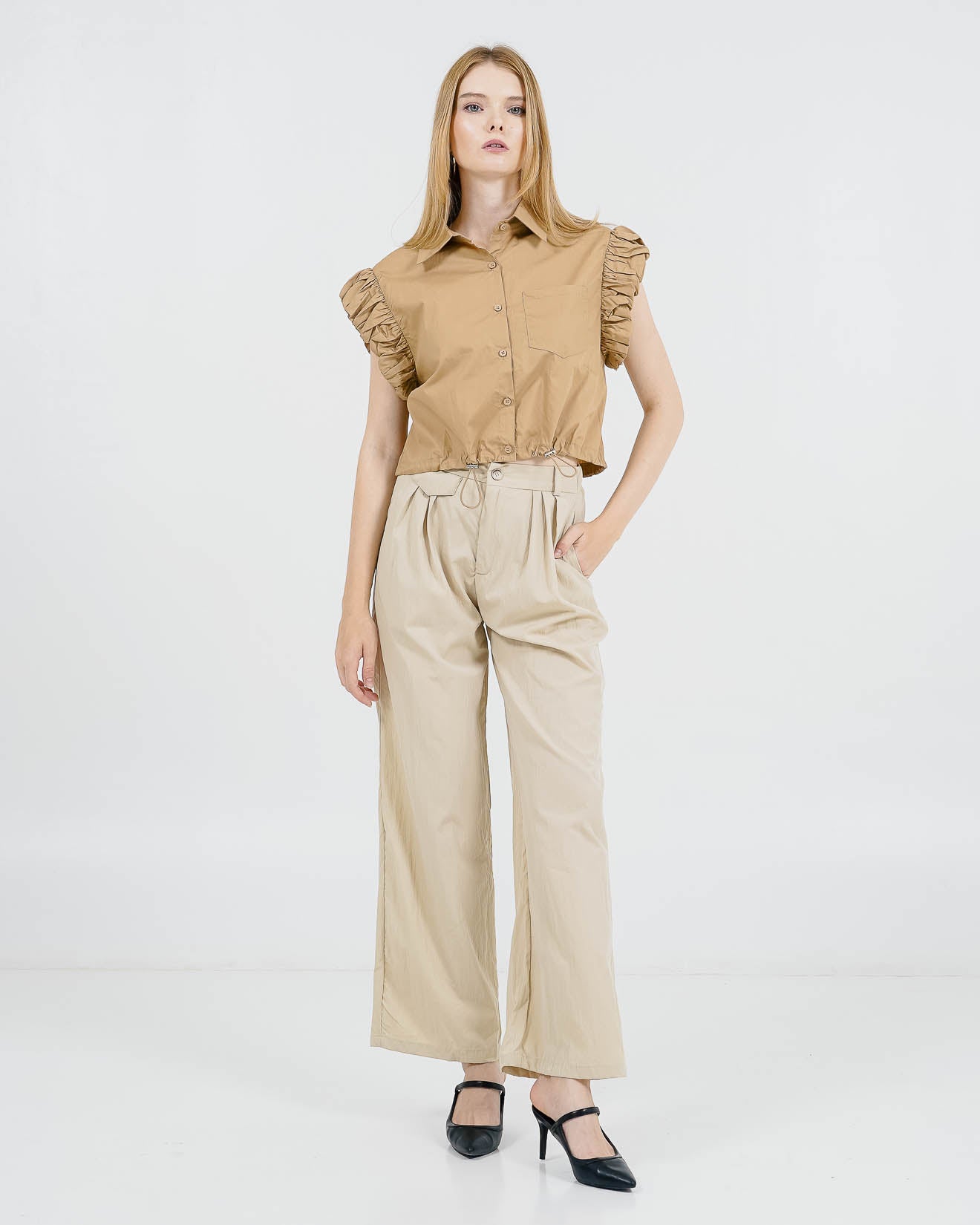 Nara Top Brown