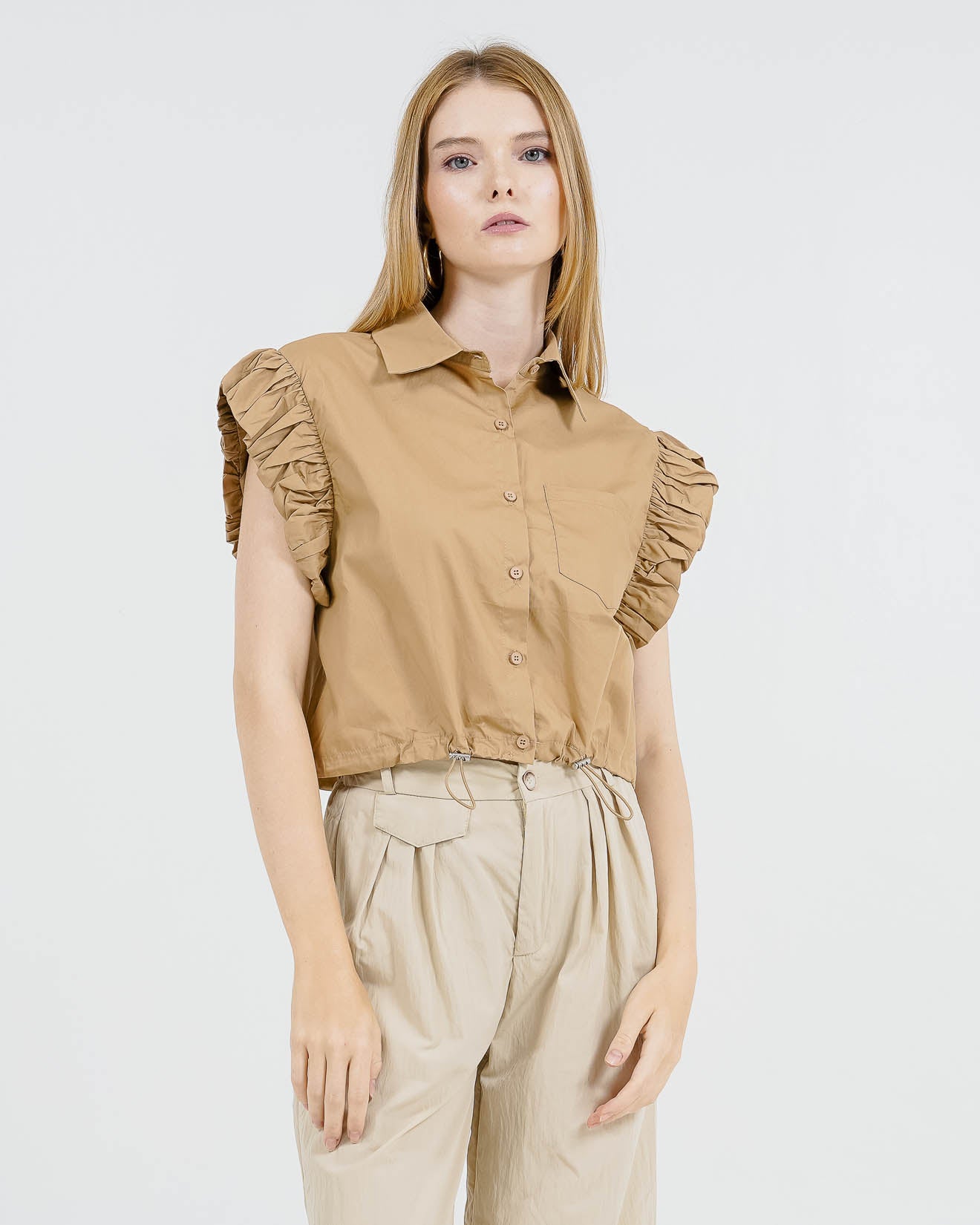 Nara Top Brown