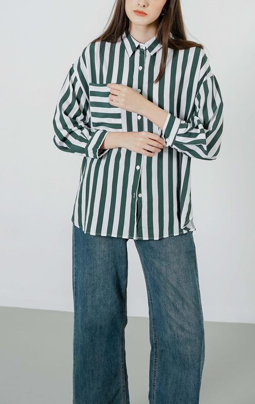 Libby Top Green