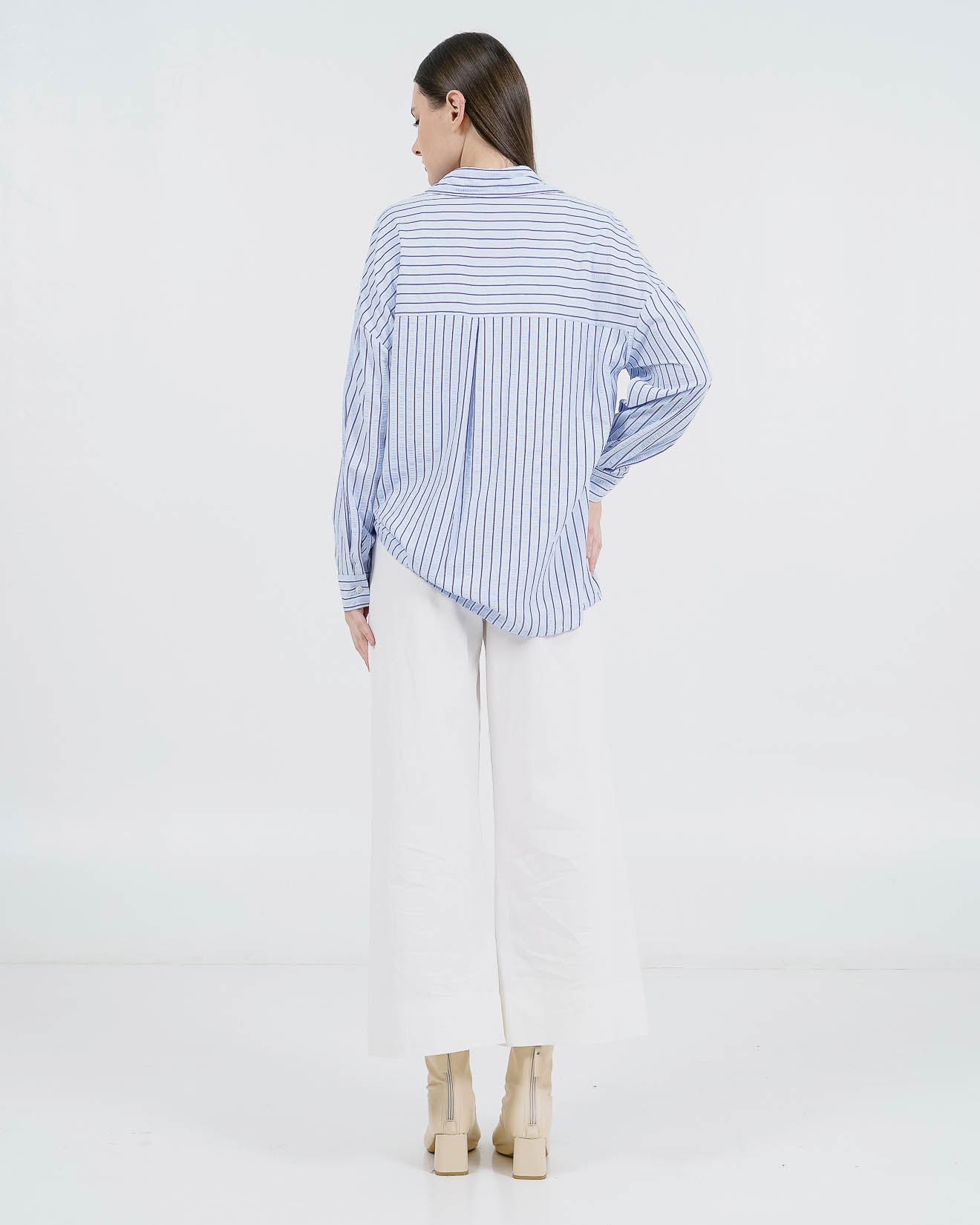 Emmy Striped Shirt Blue