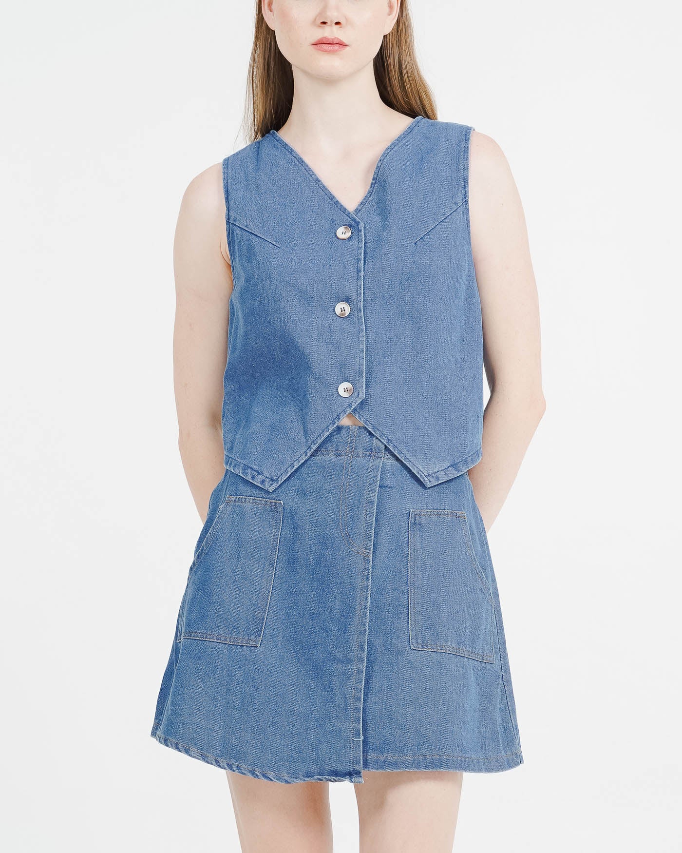 Esme Vest Denim