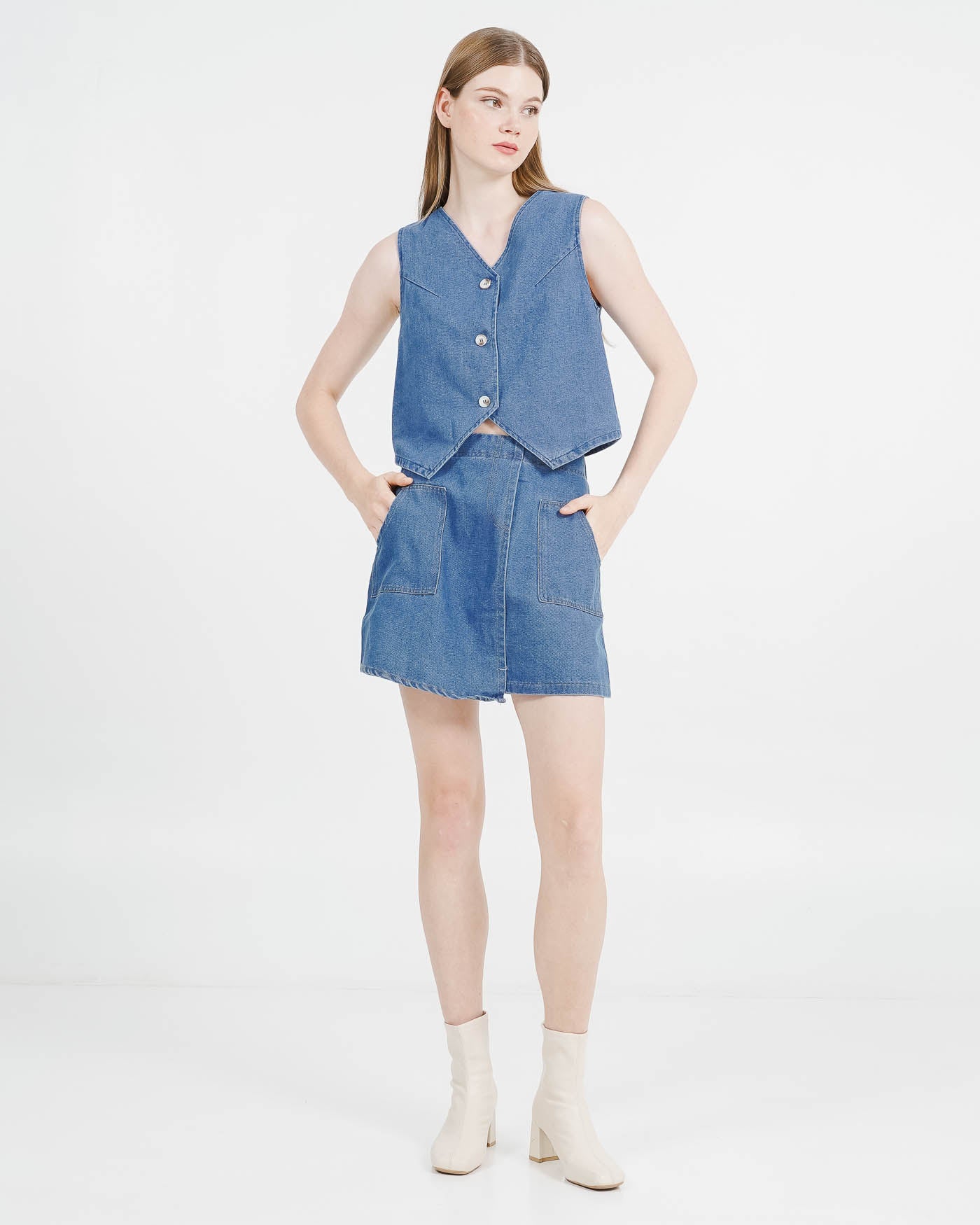 Esme Vest Denim