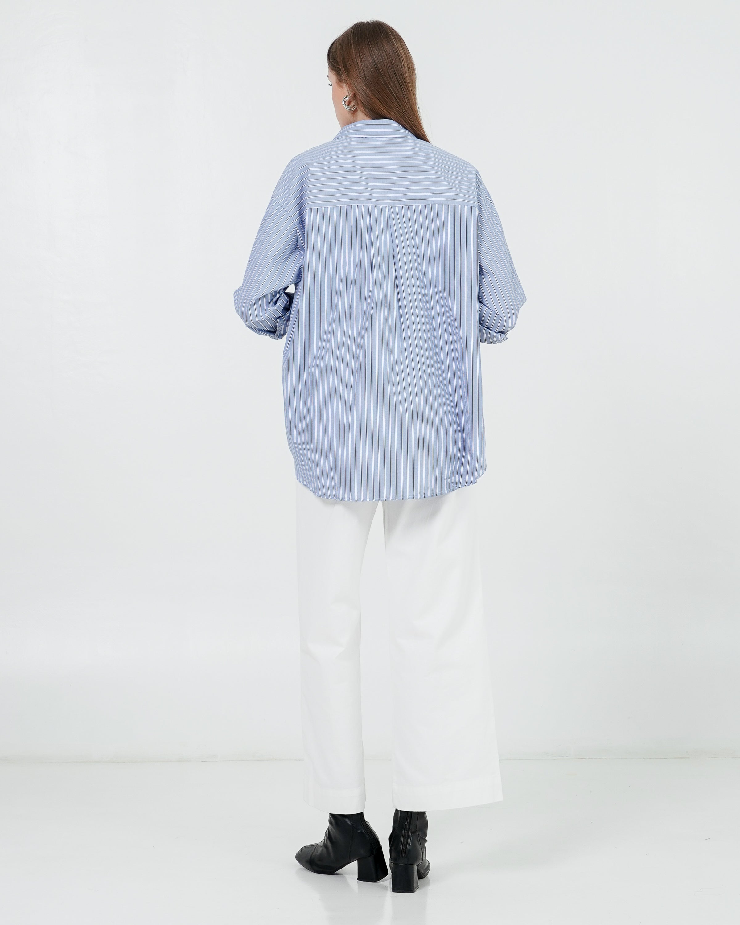 Ryann Top Blue Striped