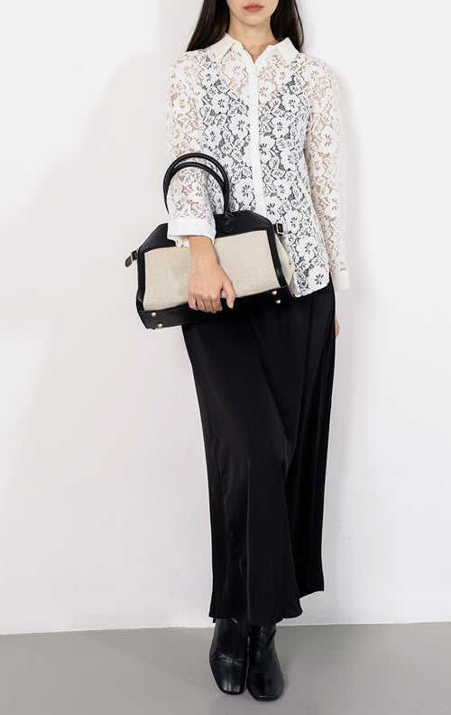 Macie Shirt White