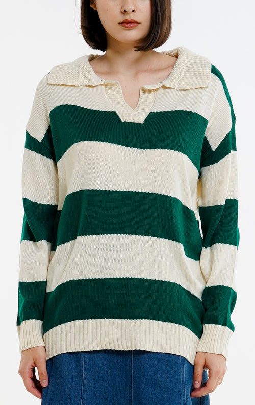 Maldives Knit Top Green