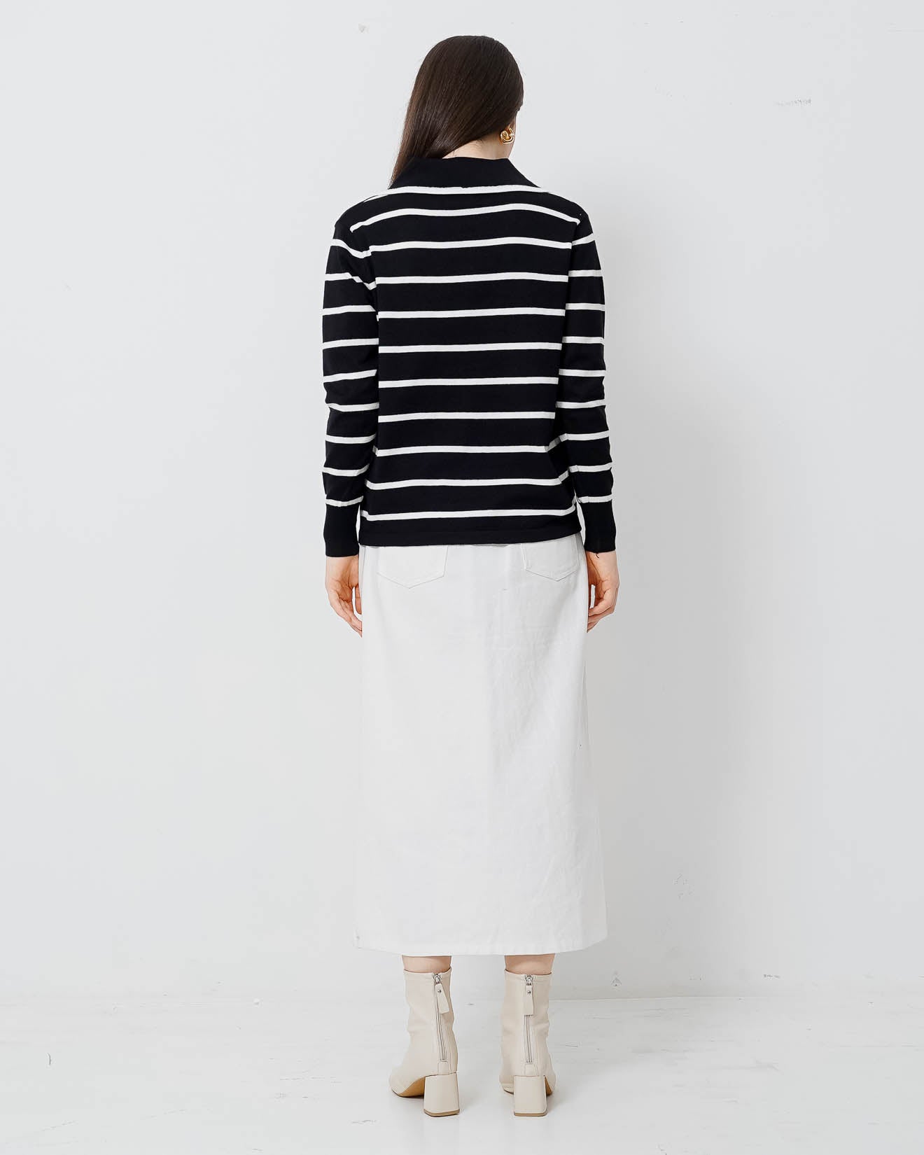 Lanaia Top Black Striped