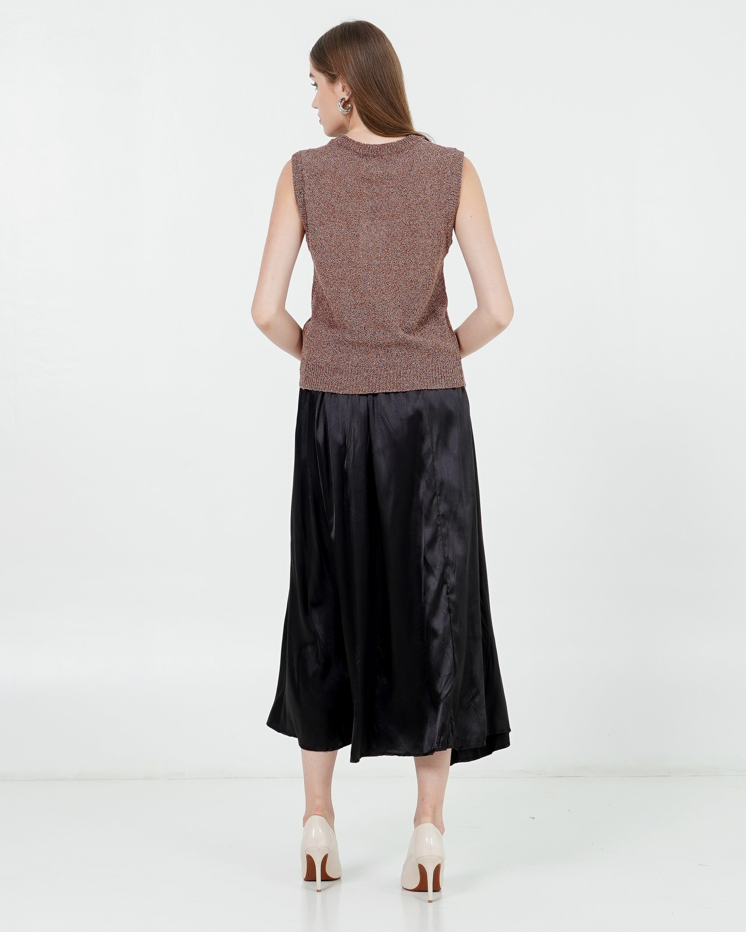 Alexis Knit Top Brown