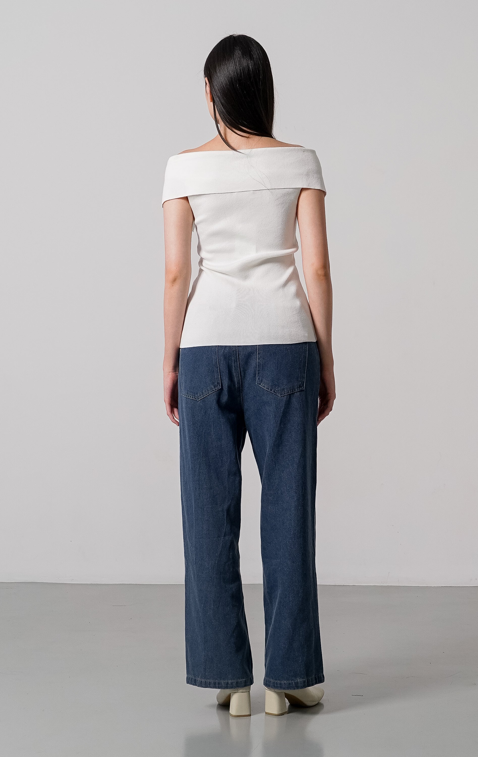 Mckenzie Knit Top White