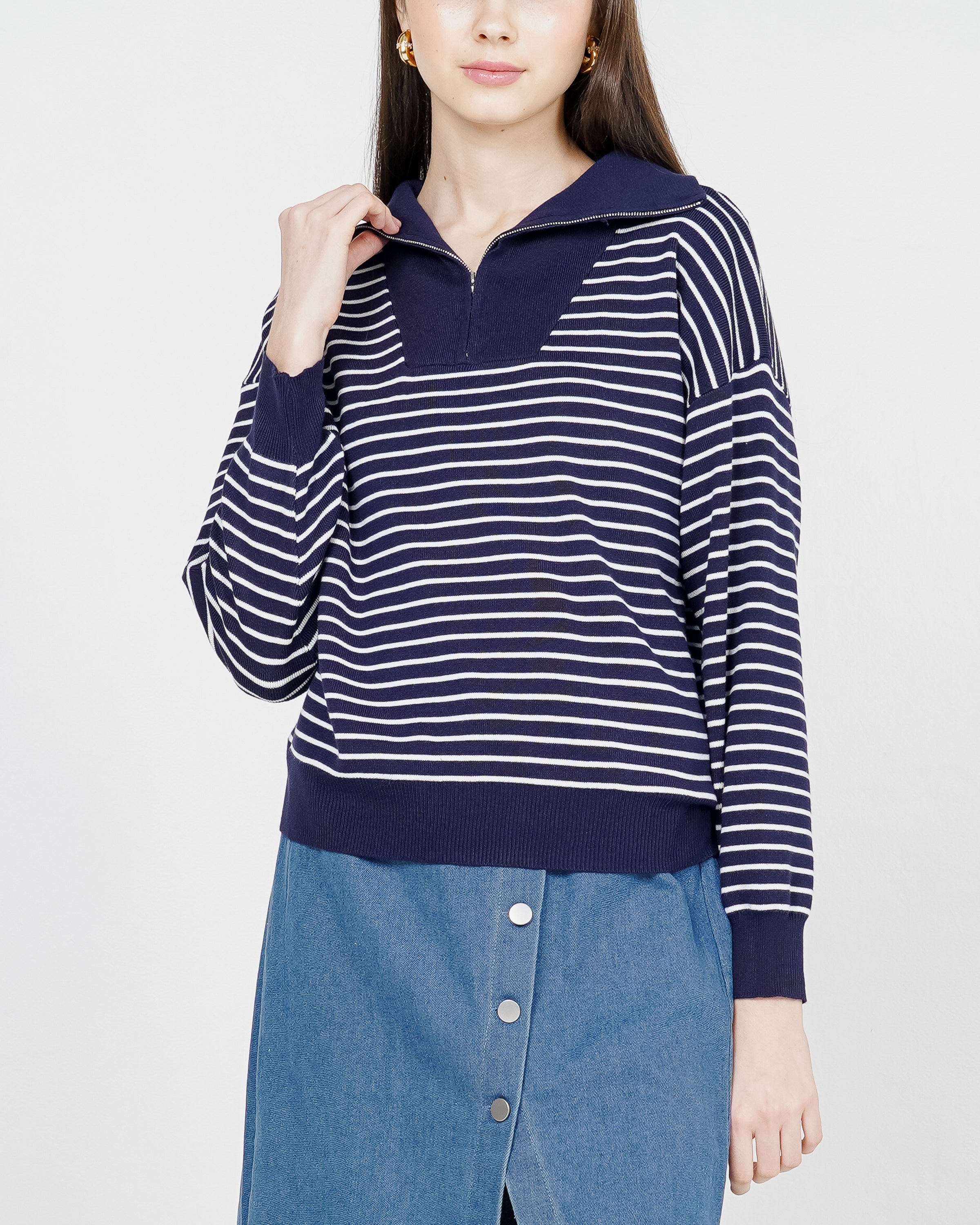 Yeona Top Navy