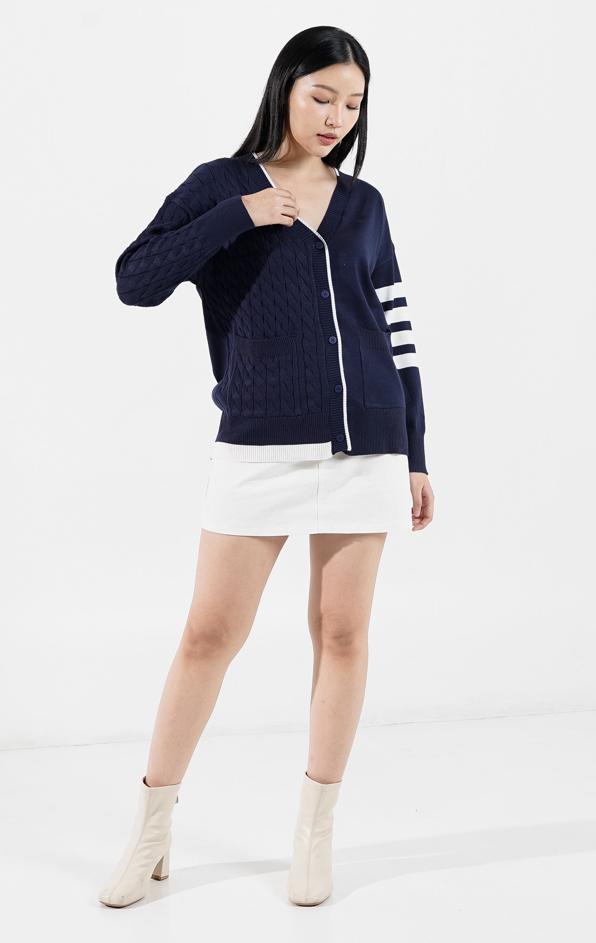 Myles Cardigan Navy