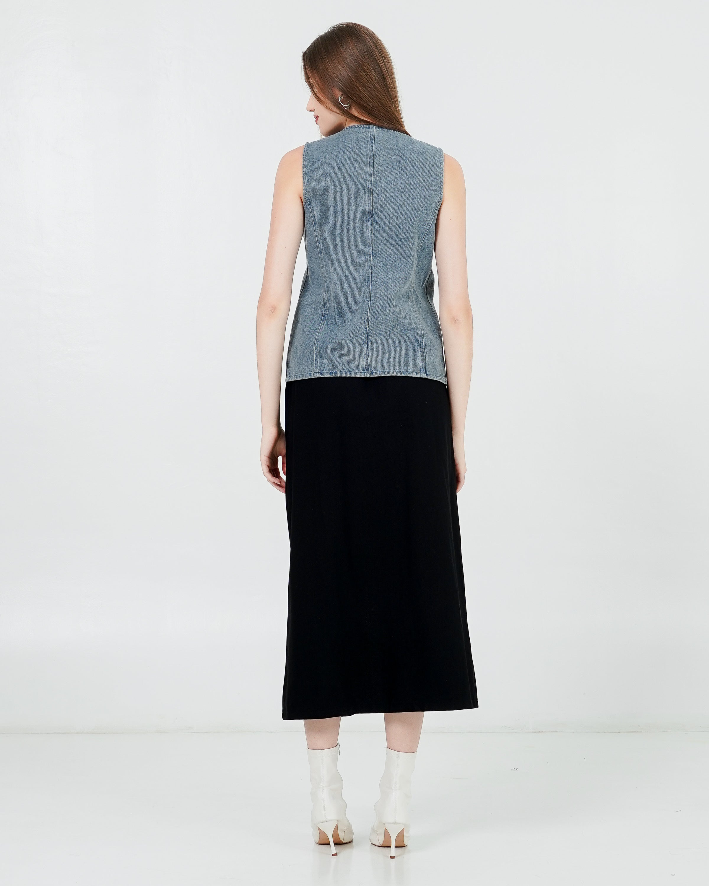 Leena Top Light Denim