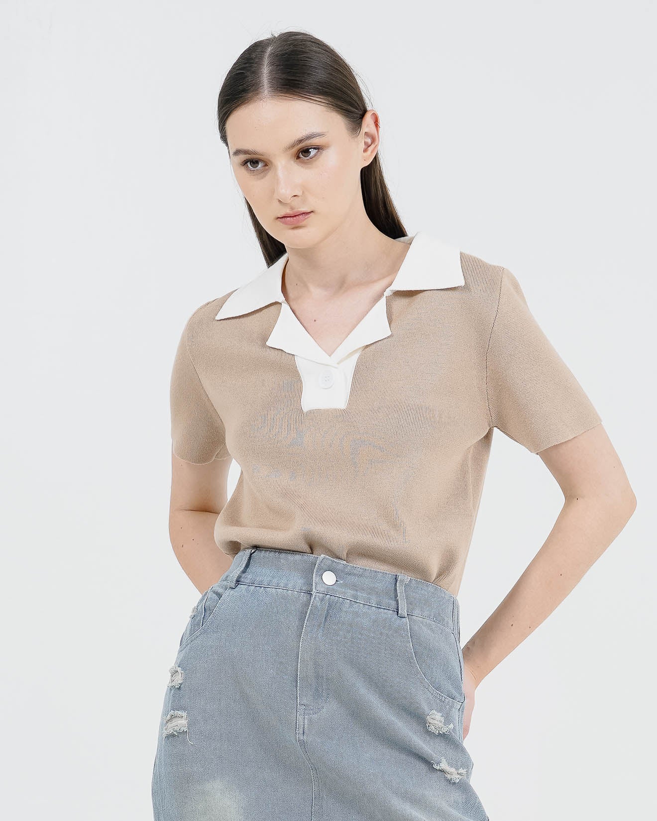 Nala Top Brown