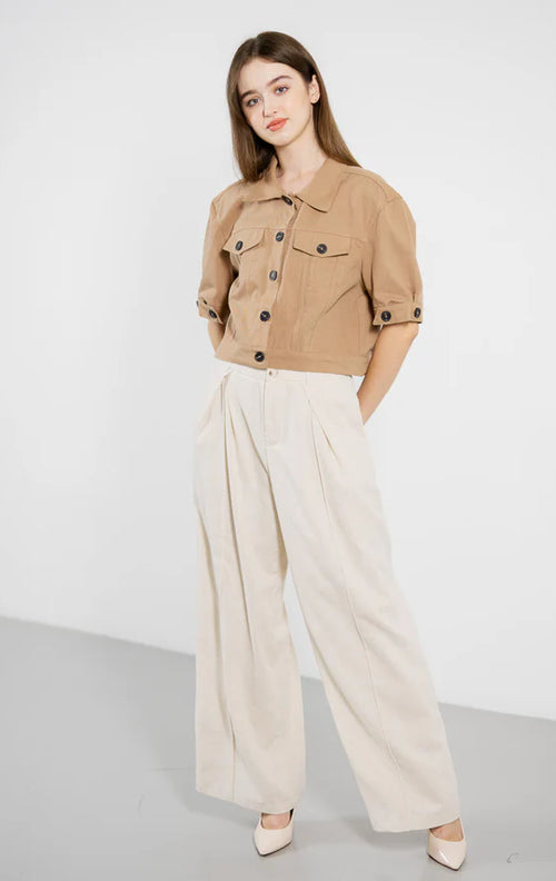 Flyn Top Brown