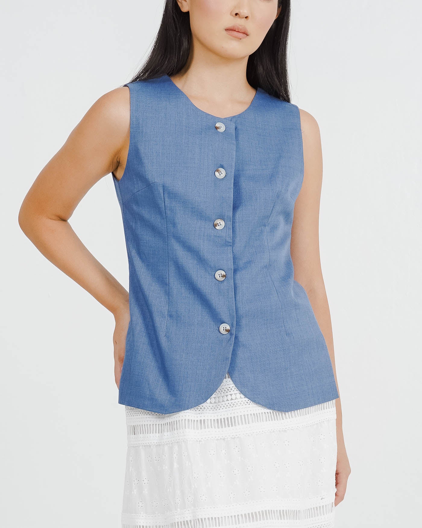 Anaya Top Blue