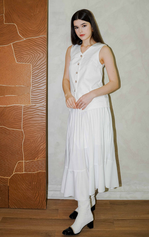 Yvelin Top White