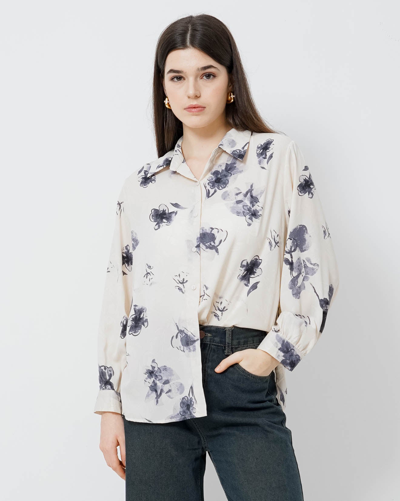 Zayla Top Blue