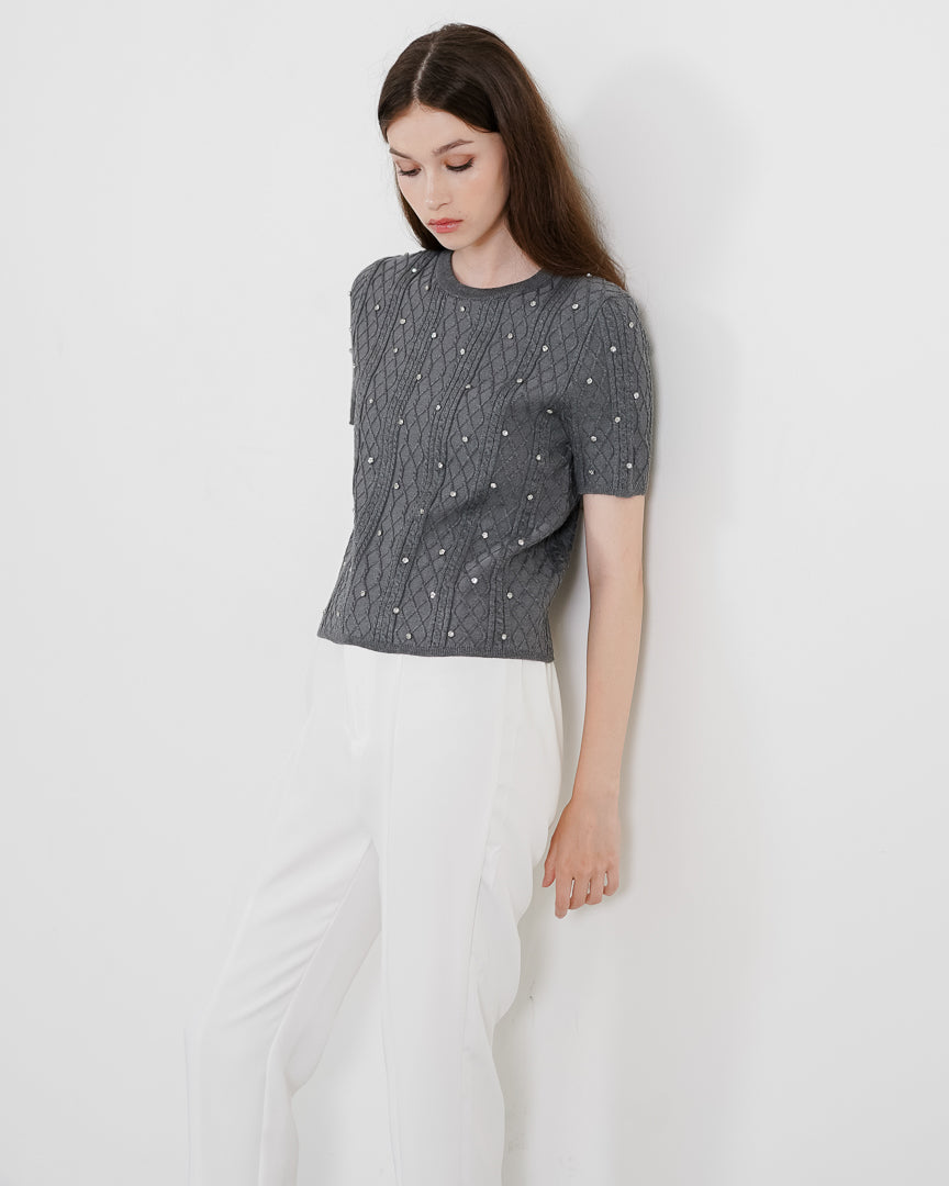 Sherly Top Grey