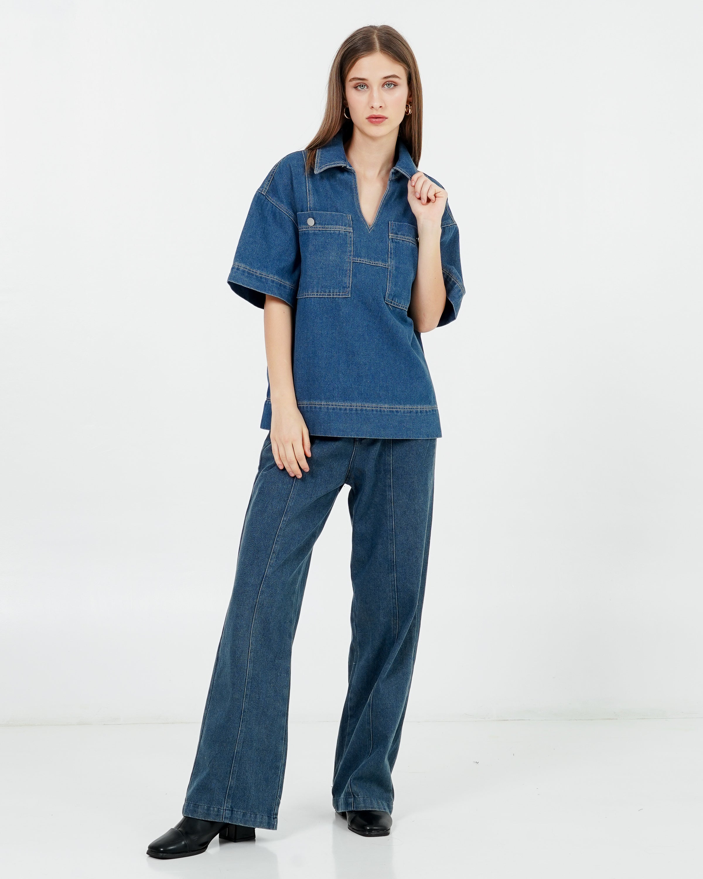 Josie Top Denim