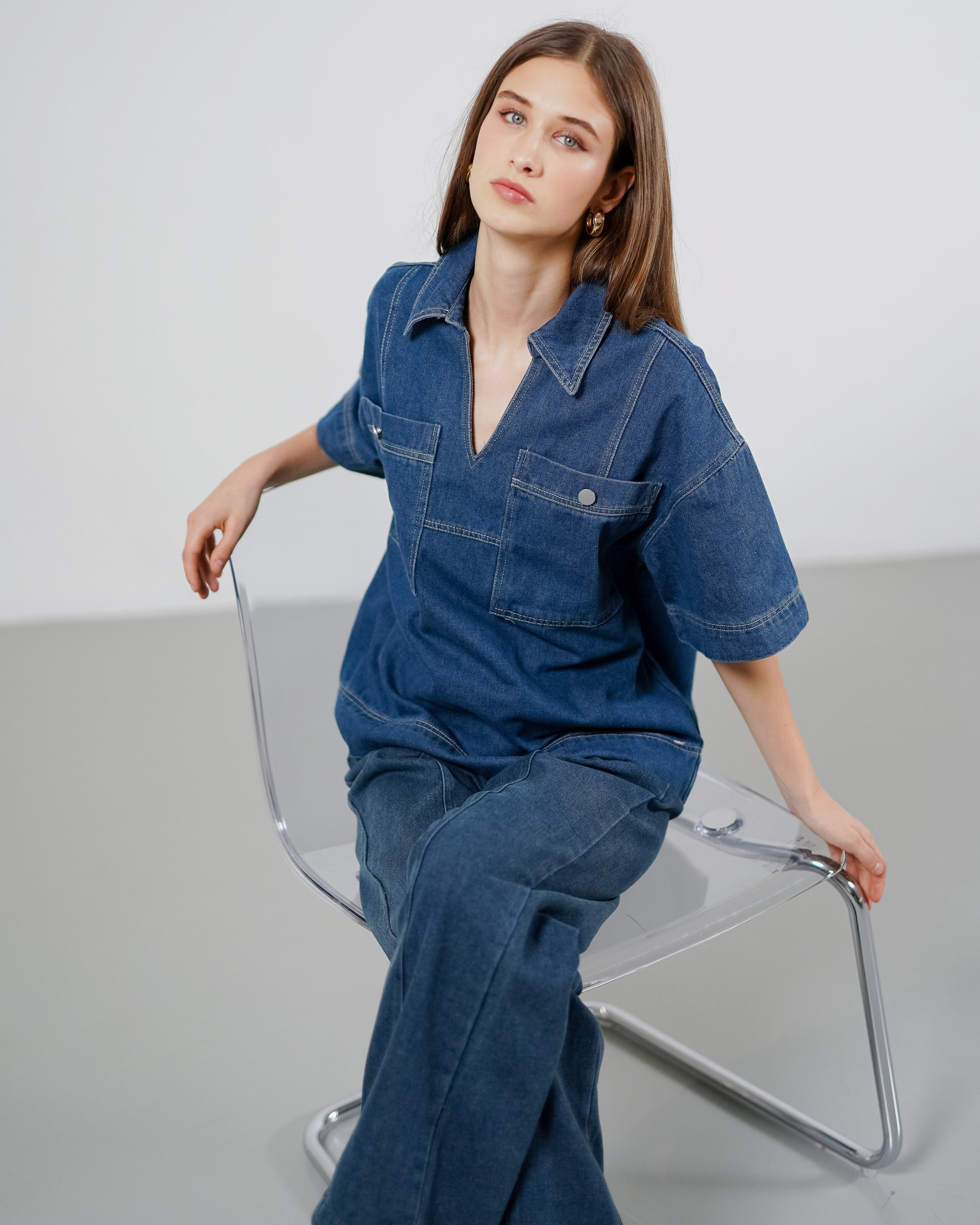 Josie Top Denim