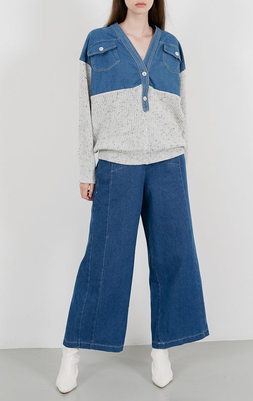 Brenzly Top Denim