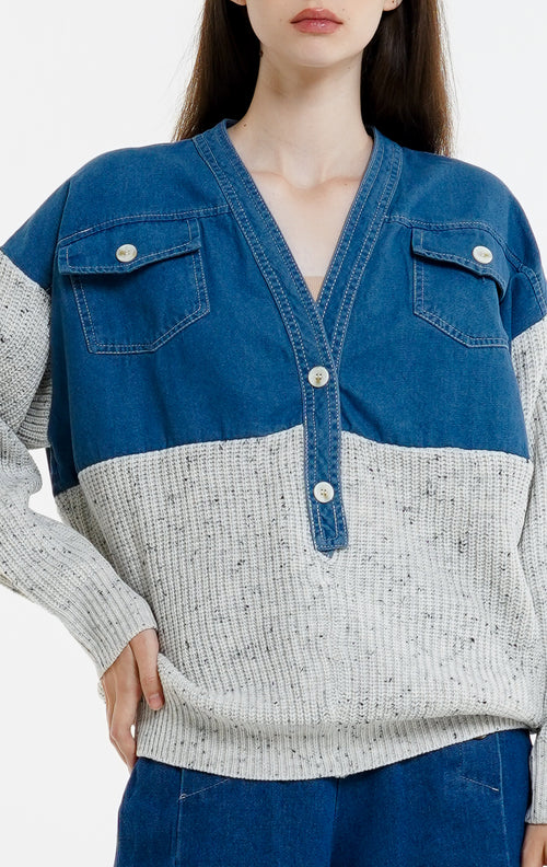 Brenzly Top Denim