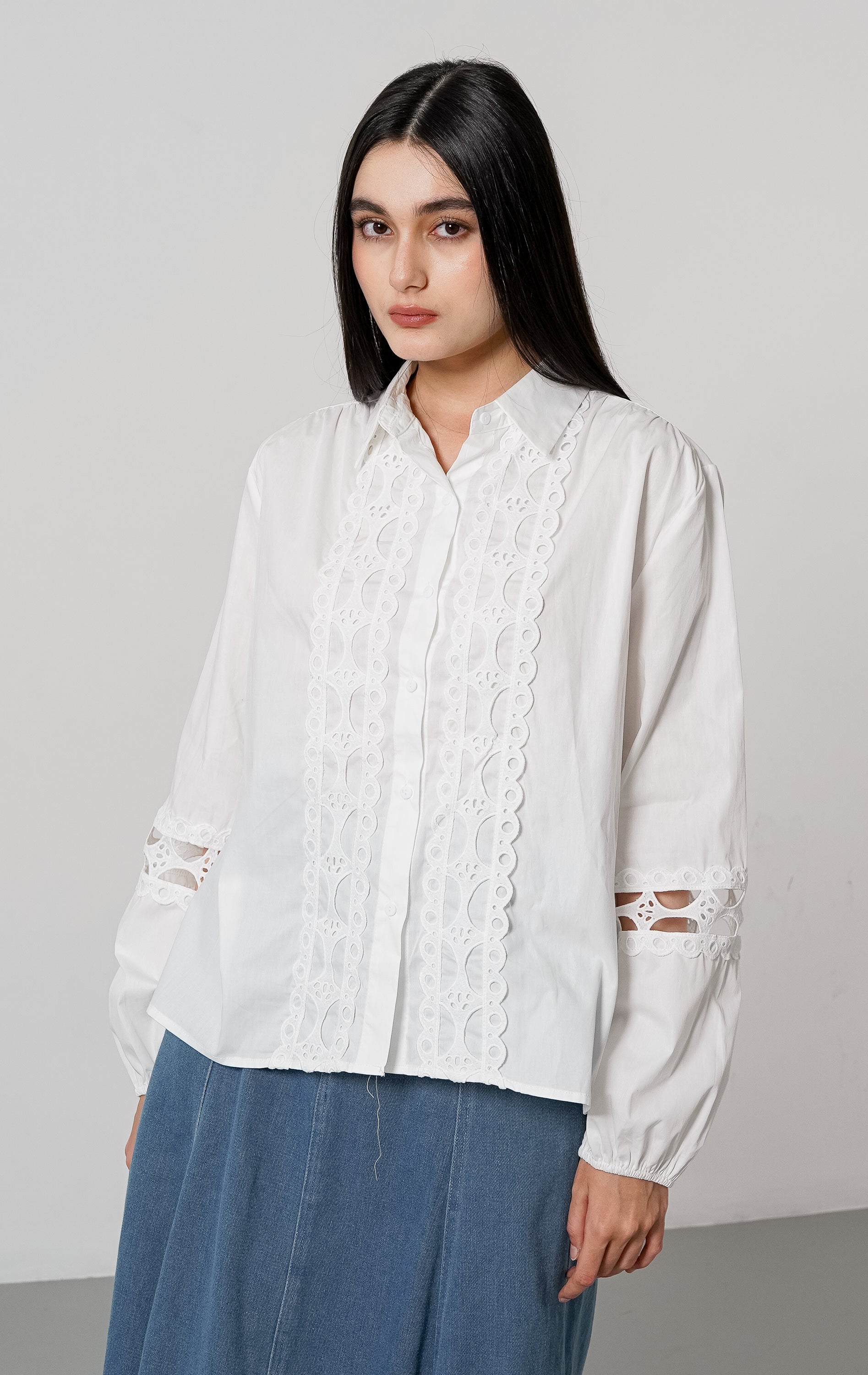 Silvia Top White
