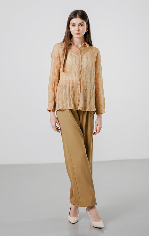 Theresia Top Brown