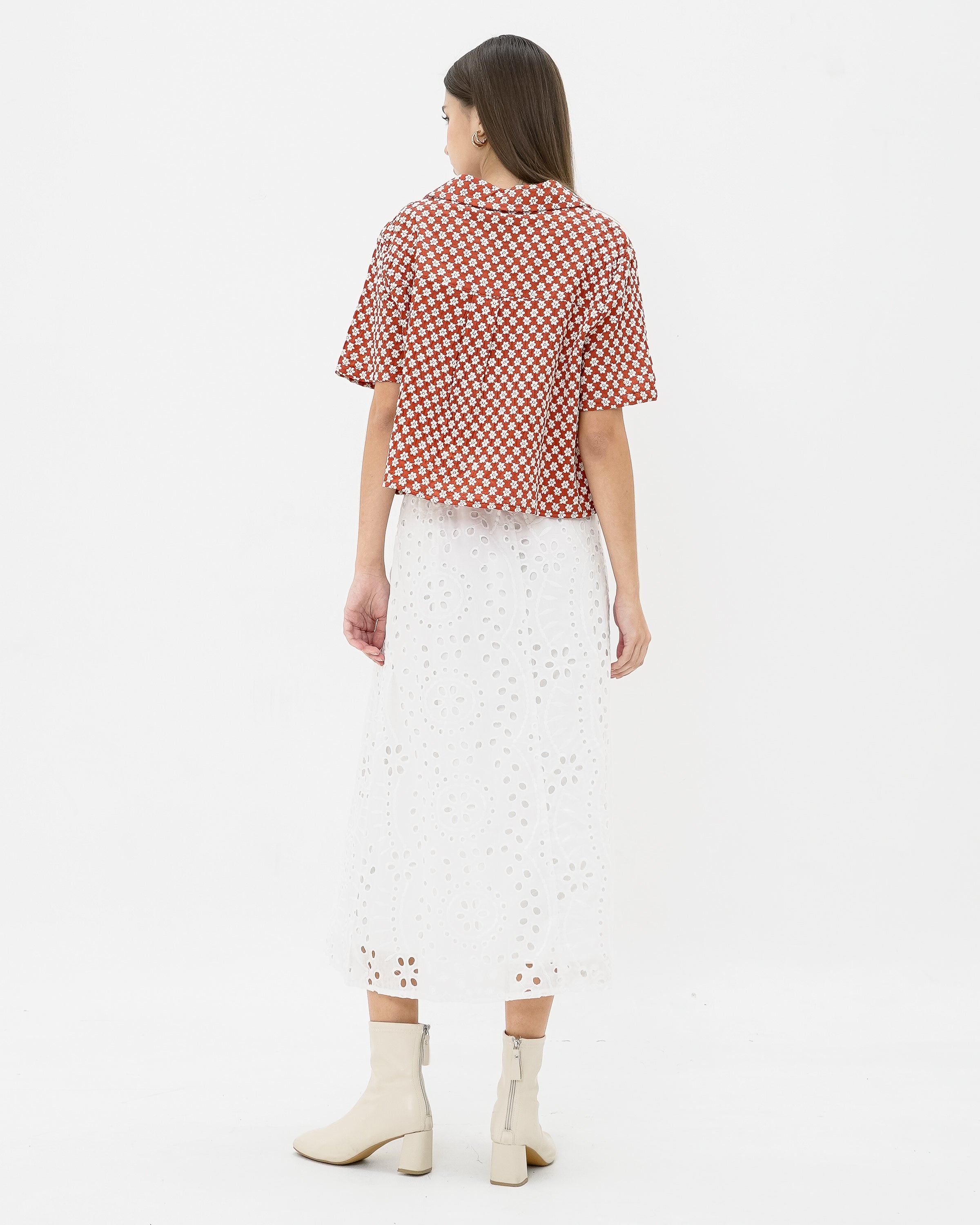 Gretta Top Terracotta