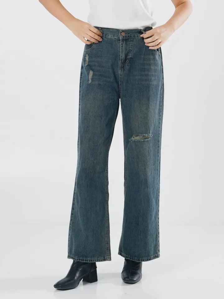 Aaron Pants Dark Denim