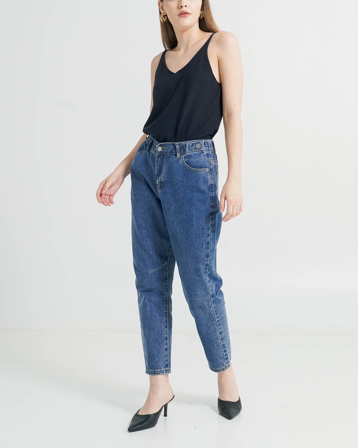 Noel Mom Jeans Denim Pants – Celana Panjang Wanita Denim ( RESTOCK )