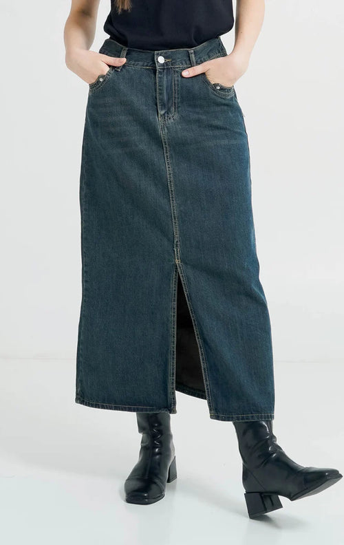 Jerico Skirt Dark Denim